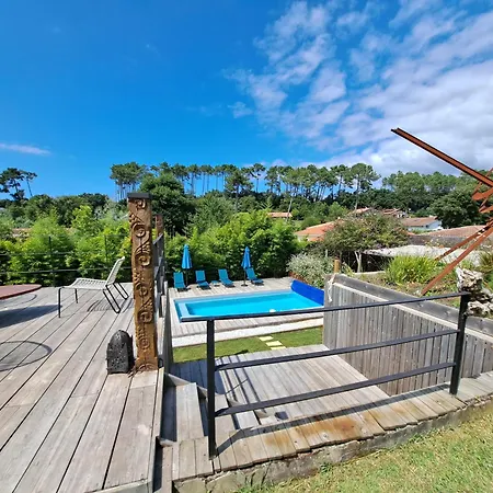 Hossegor - 4 Etoiles, 6 - 5 Salles De Bains - Piscine Chauffee 5 Mn Des Plages *